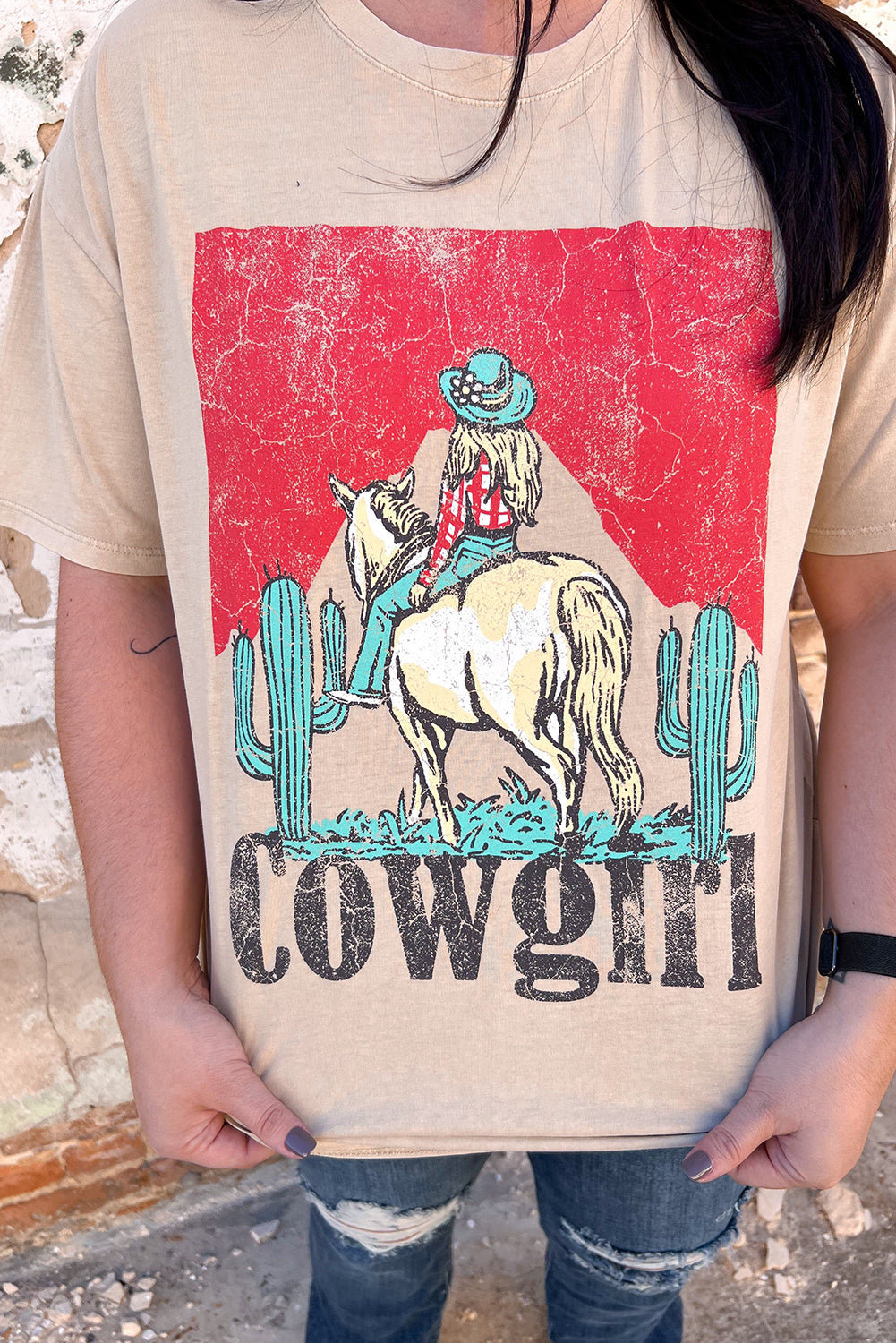 Cowgirl Rodeo Western Graphic Tee