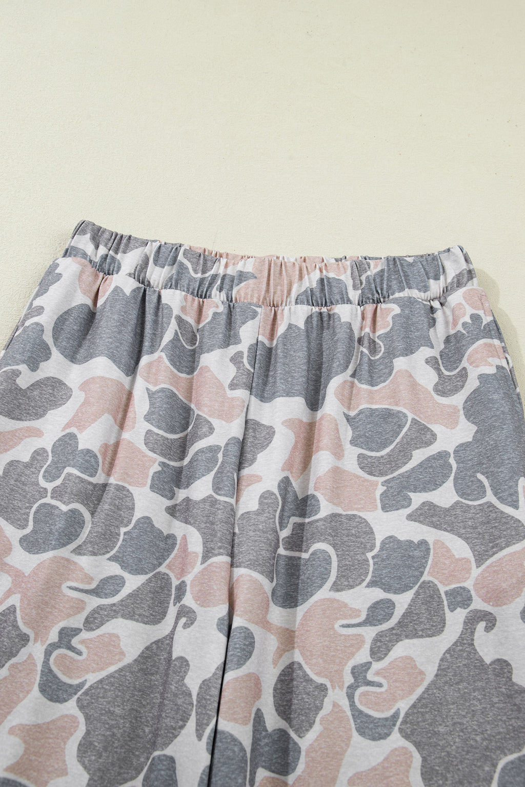 Retro Camo Wide Leg Pant Set
