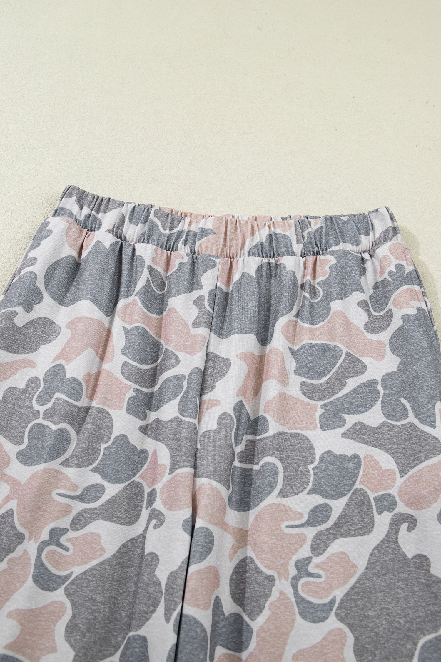 Retro Camo Wide Leg Pant Set