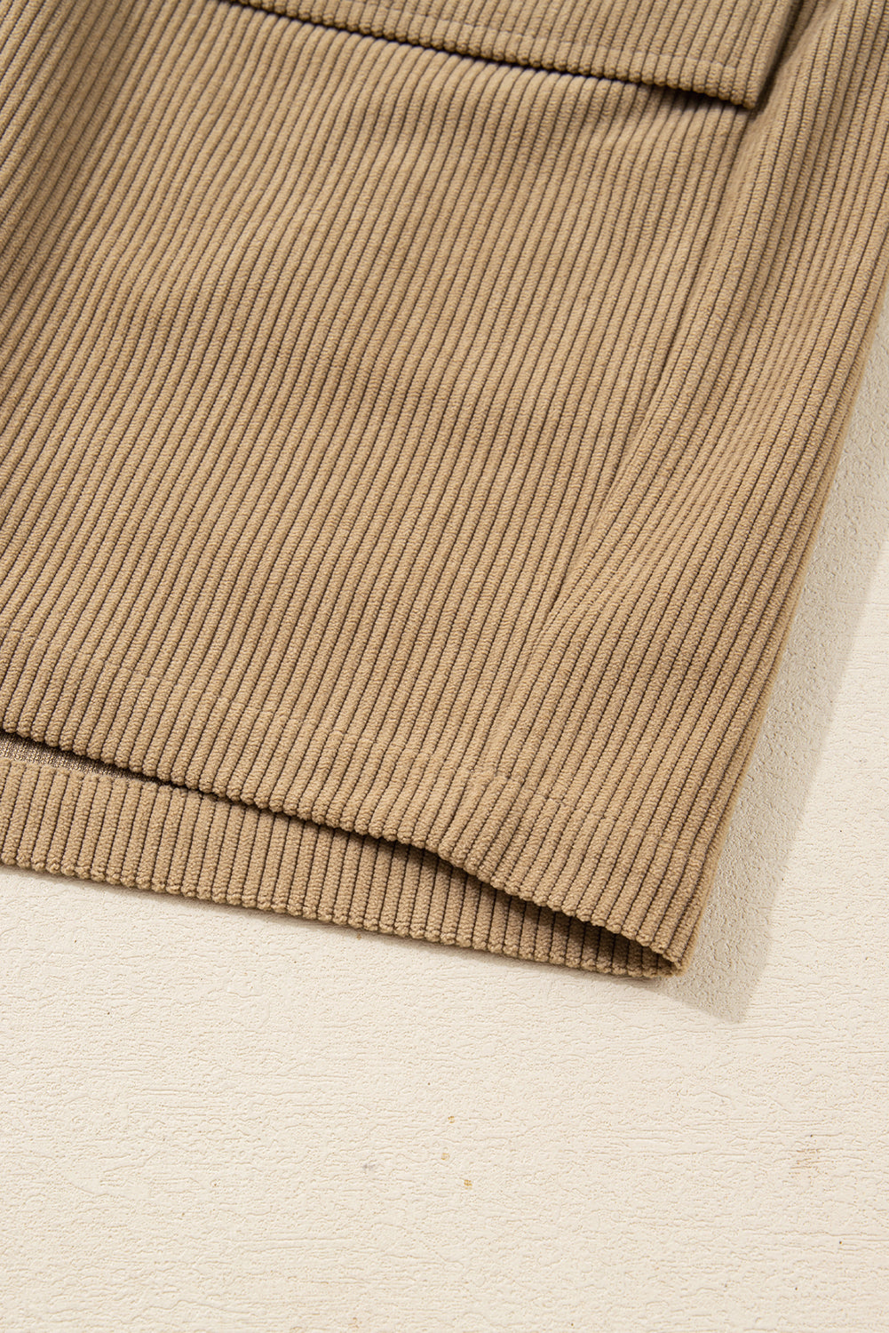 Frontier Camel Corduroy Mini Skirt