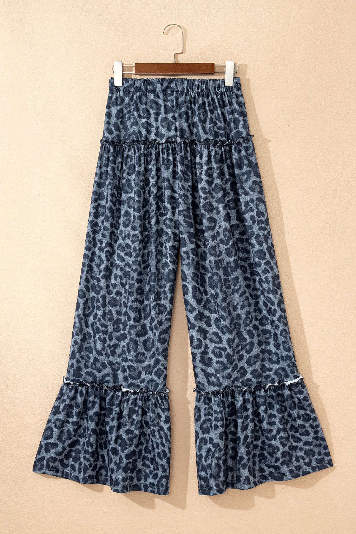 Wild Side Leopard Wide Leg Pants