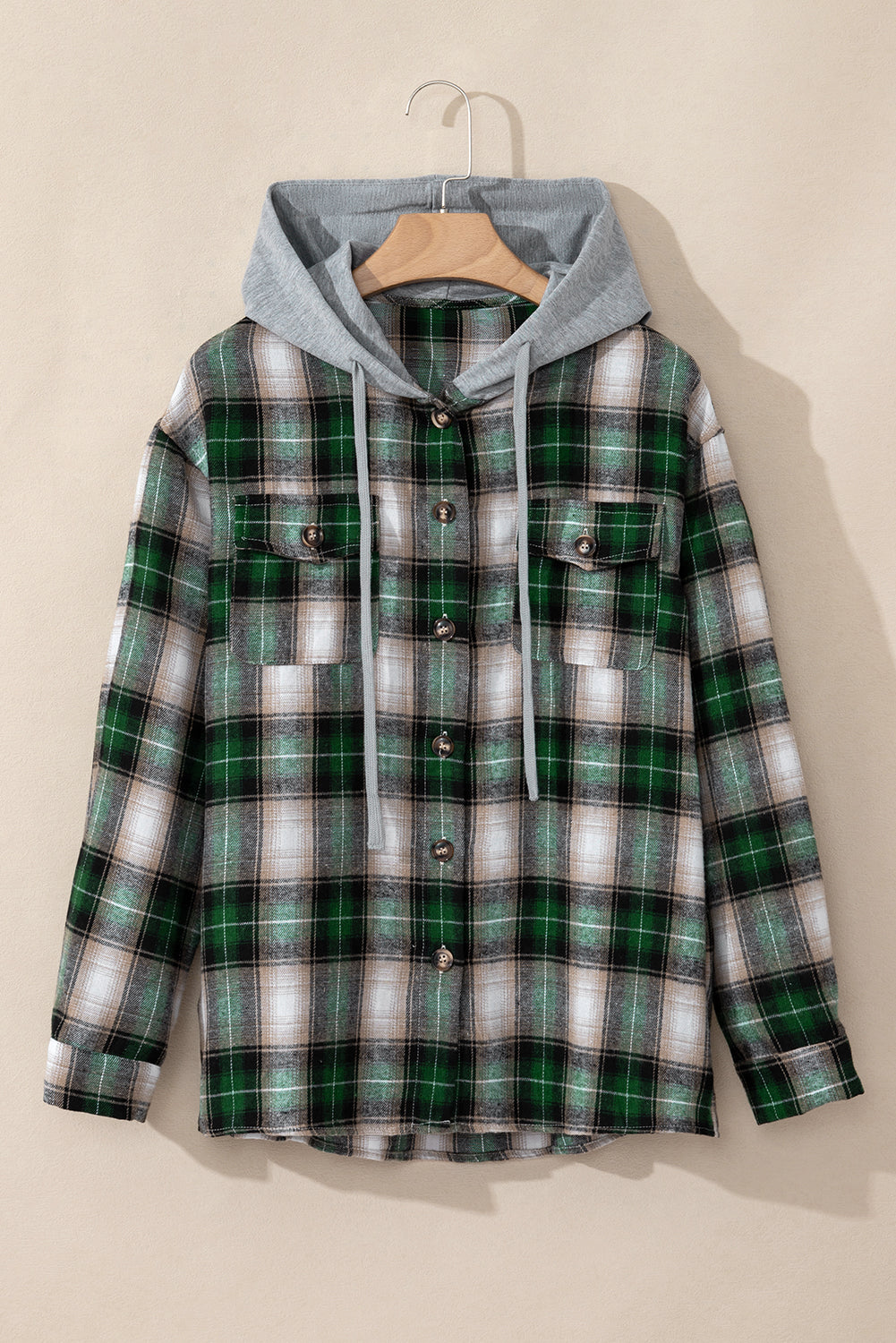 Backroad Plaid Hooded Shacket