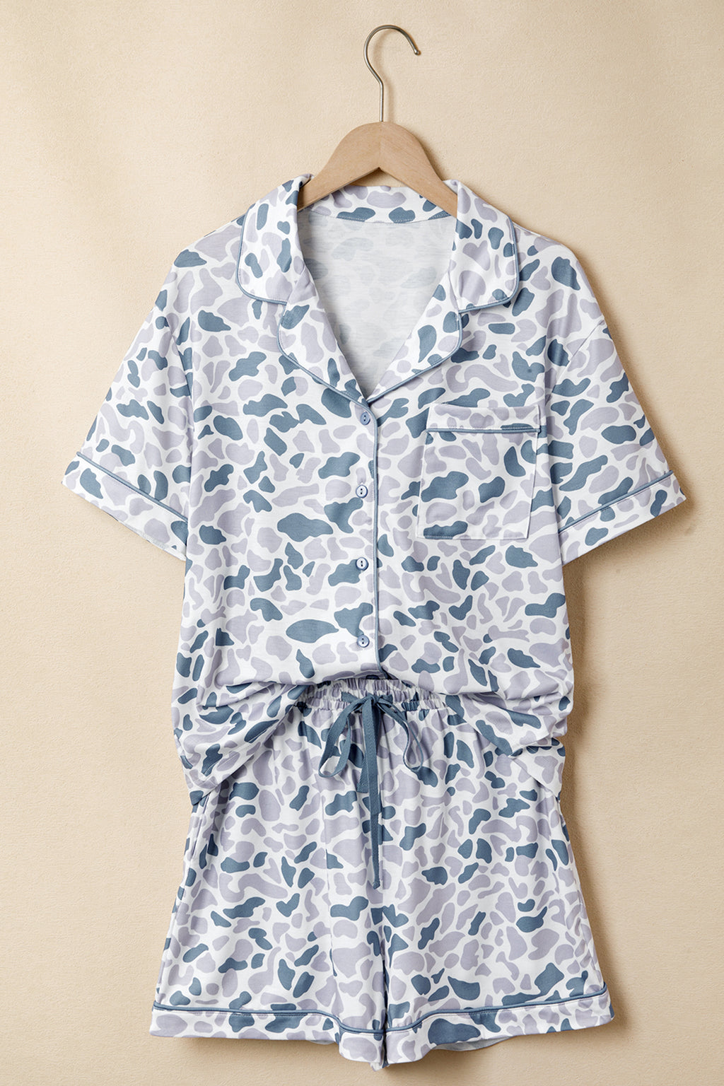 Rebel Camo Short Pajama Set