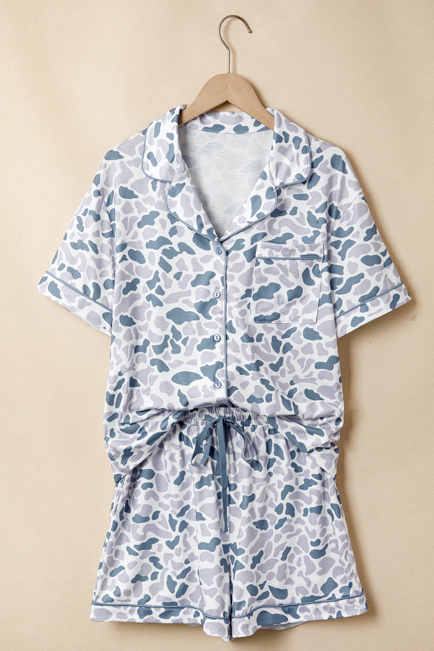 Rebel Camo Short Pajama Set