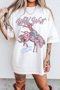Wild West Cowgirl Rodeo Tunic Tee