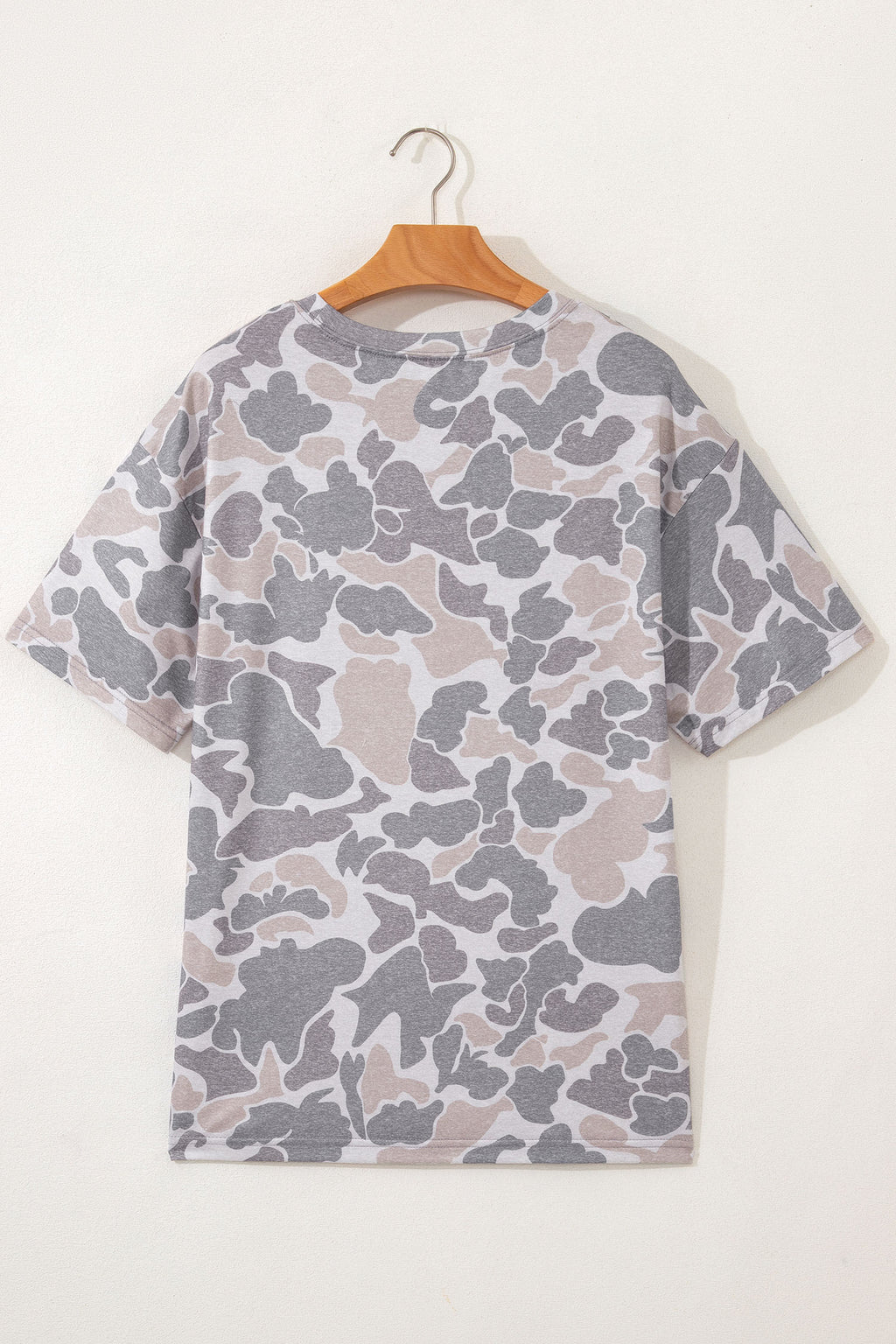 Retro Camo Oversized Graphic Tee