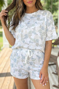 Rebel Camo Drawstring Short Set