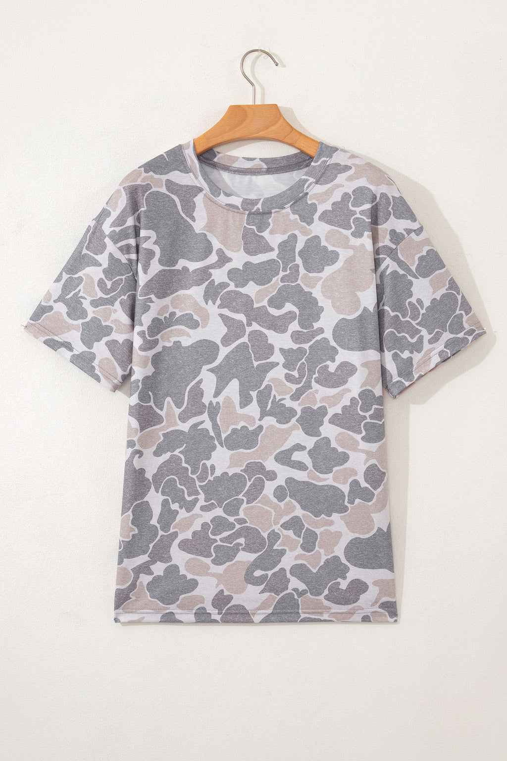 Retro Camo Oversized Graphic Tee