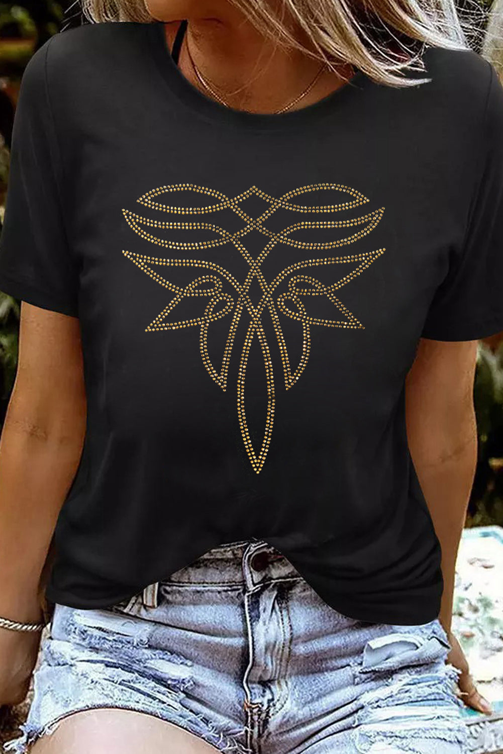 Rhinestone Rodeo Western Graphic Tee