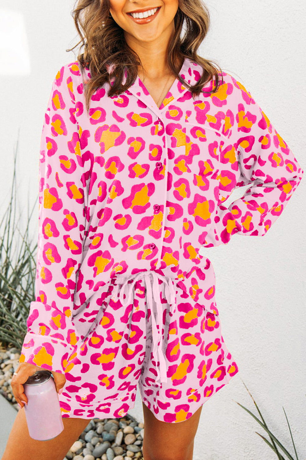 Wild Side Leopard Pajama Set