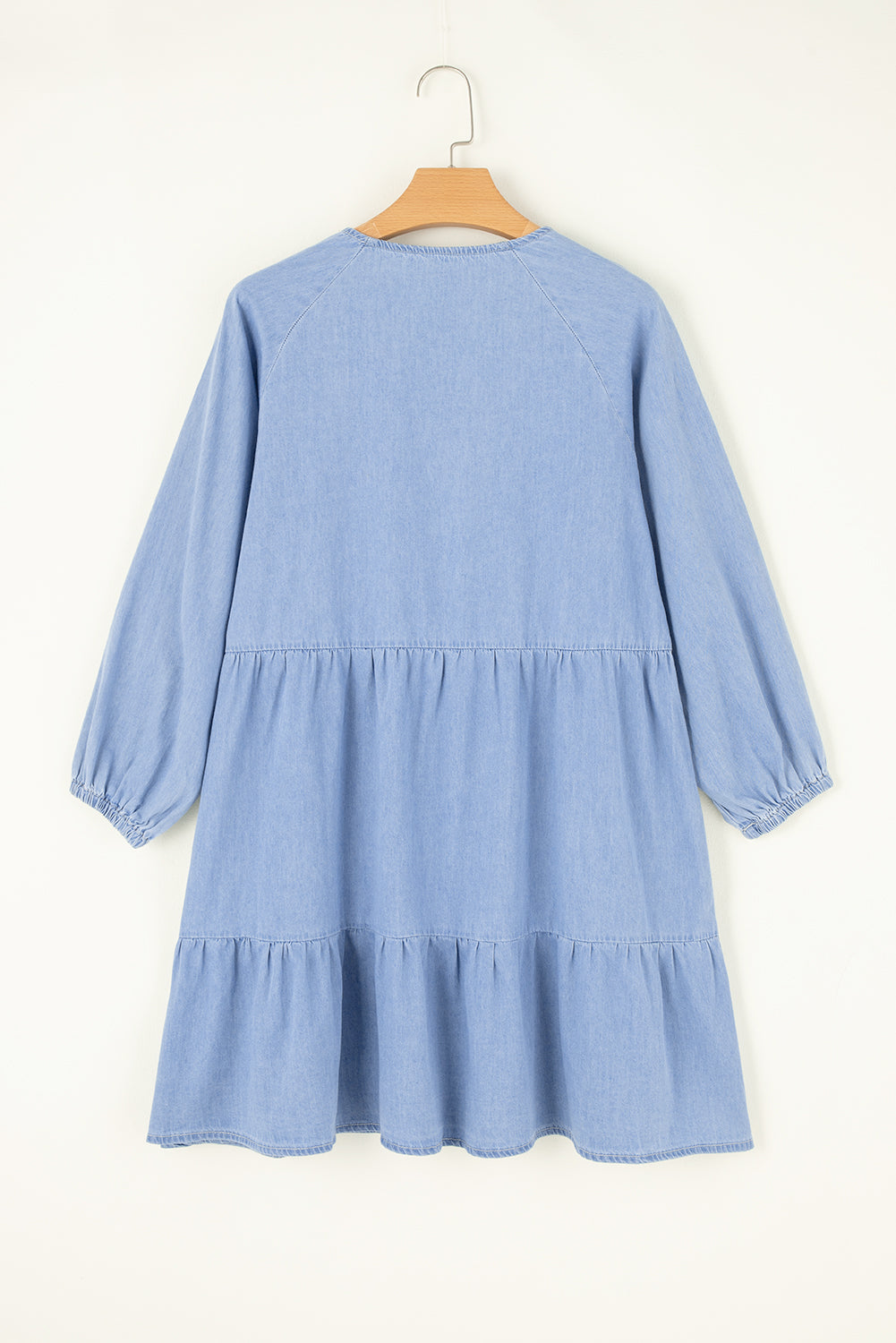 Southern Belle Chambray Mini Dress