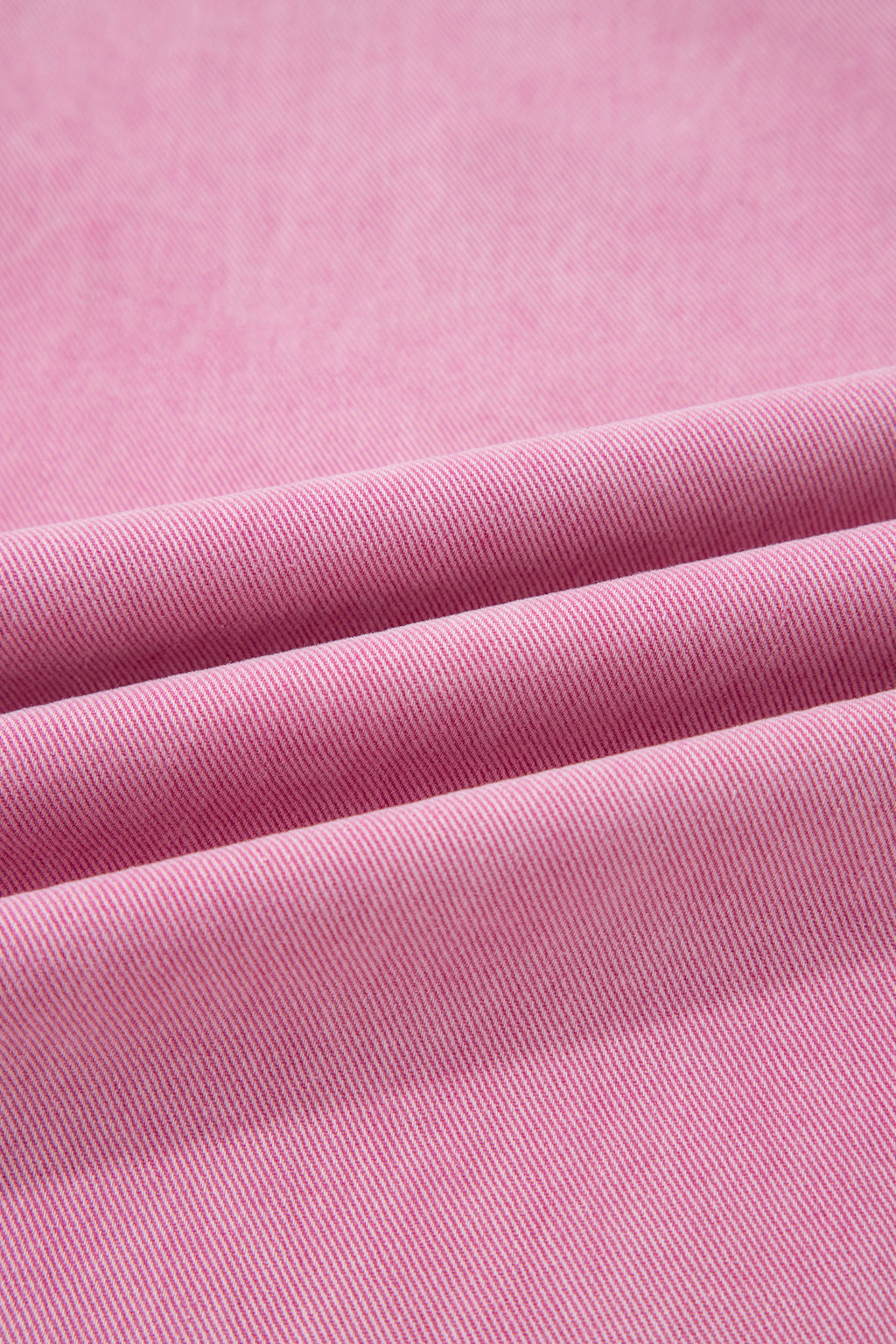 Pink Beaded Split Wide Leg Jeans
