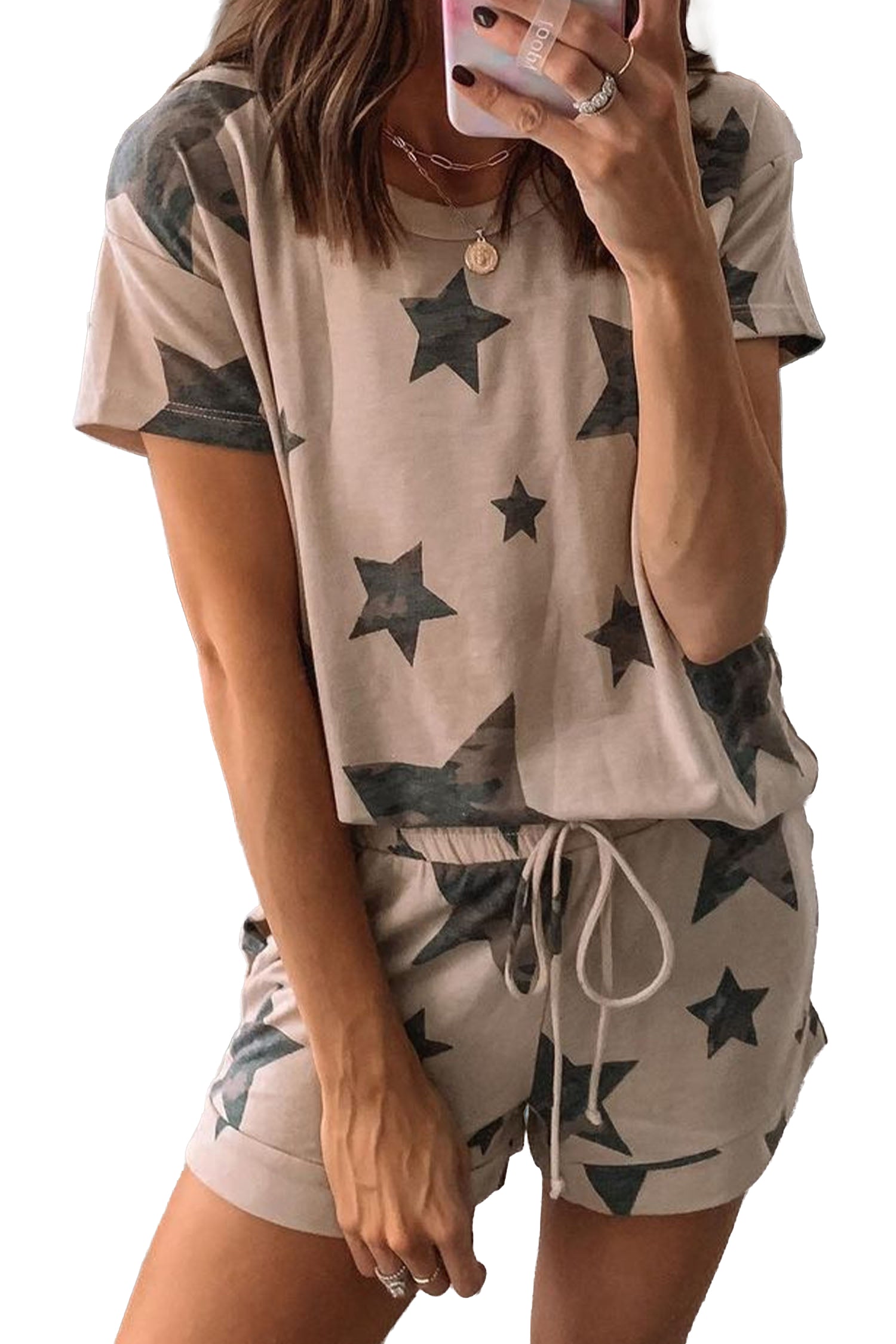 Rebel Camo Star Lounge Set