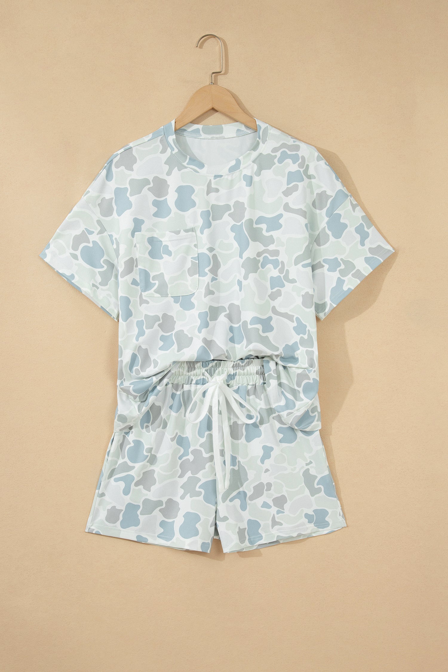 Rebel Camo Drawstring Short Set