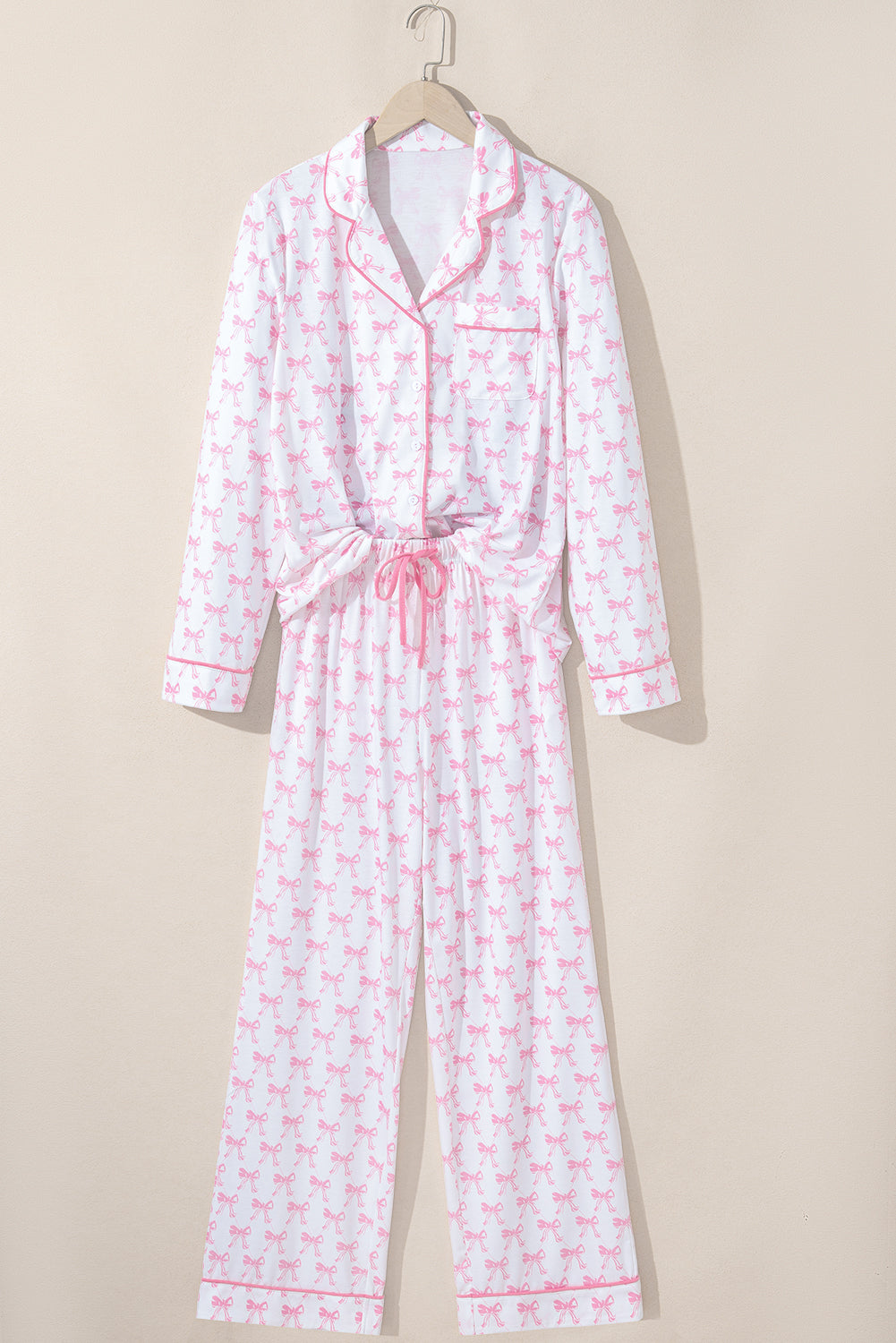 Sweet Bow Soft Pajama Set