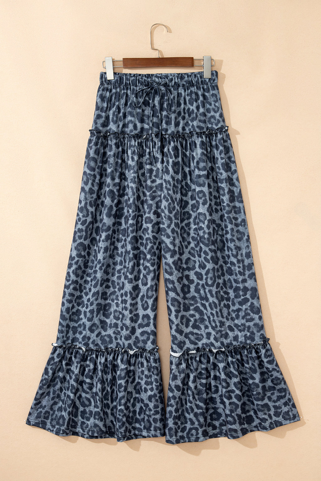 Wild Side Leopard Wide Leg Pants