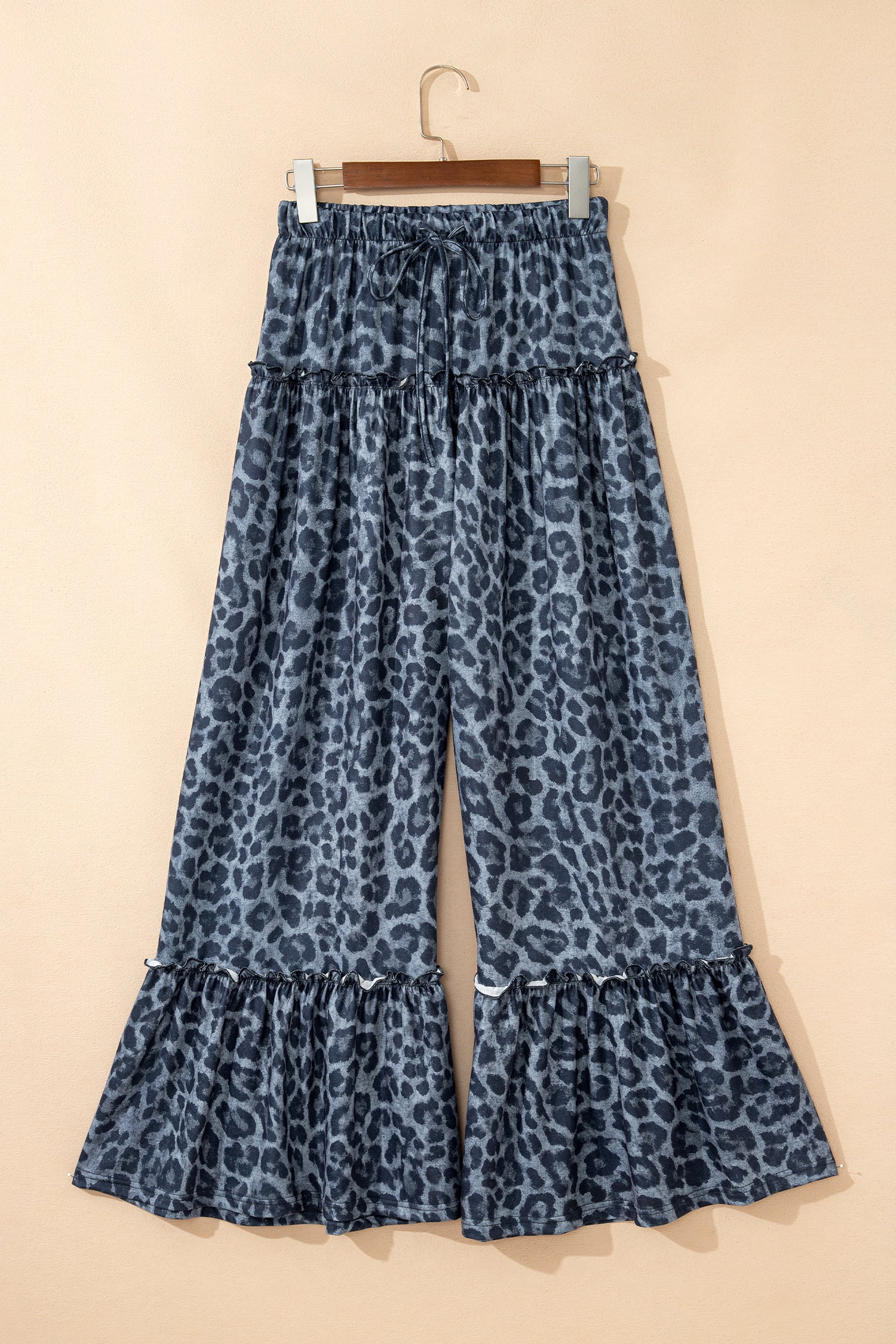 Wild Side Leopard Wide Leg Pants