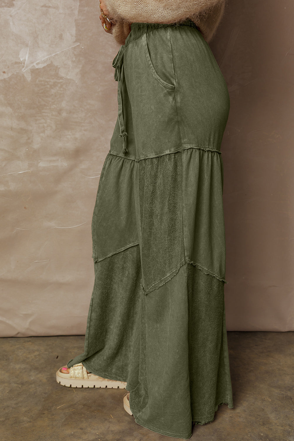 Vineyard Mineral Wash Wide Leg Pants