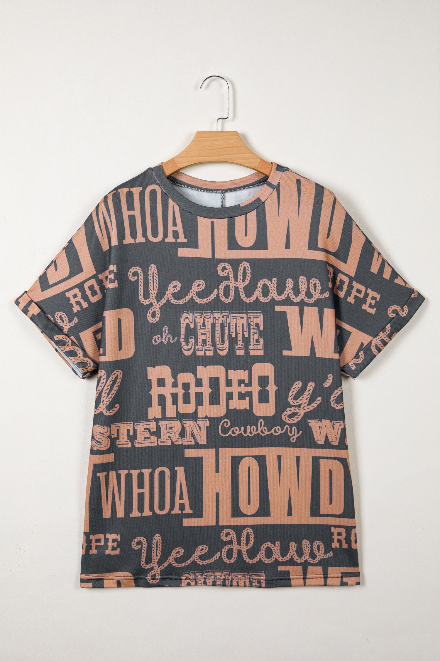 Howdy Cowboy Western Graphic Tee