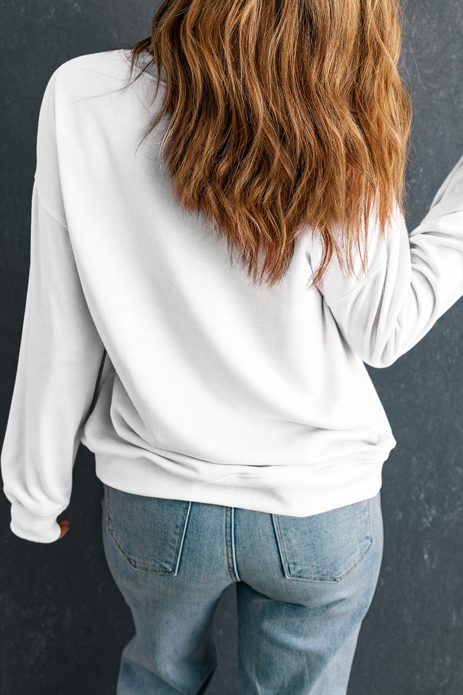 Mardi Gras Embroidered Fleur de Lis Sweatshirt