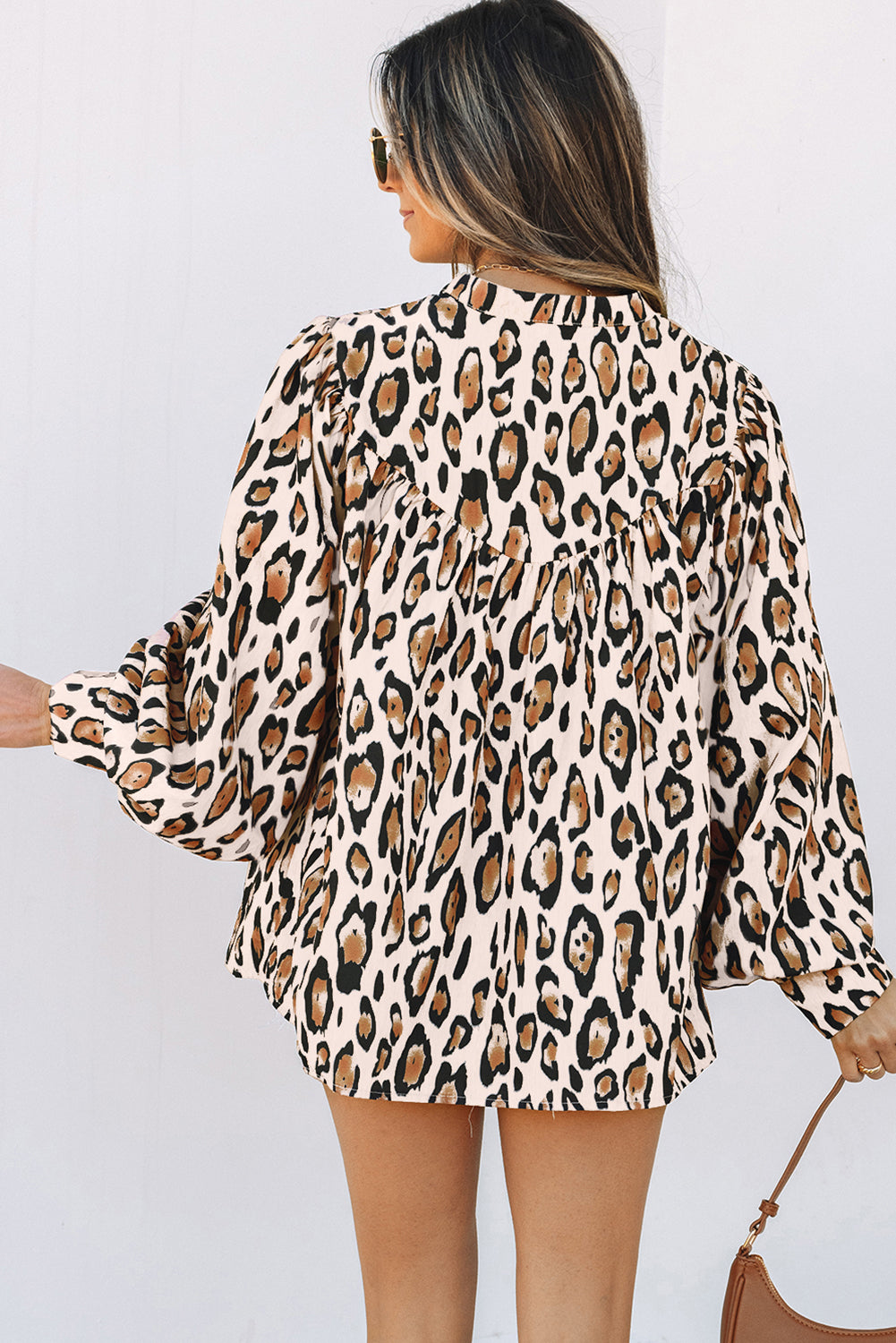 Wild Side Oversized Leopard Shirt