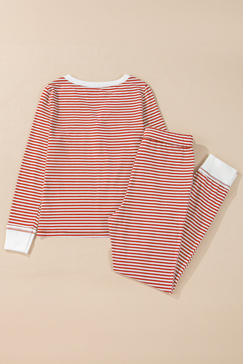Holiday Red Stripe Lounge Pant Set