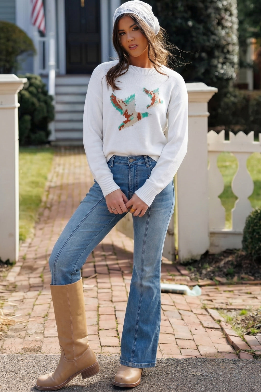 Mallard Country Pullover Sweater