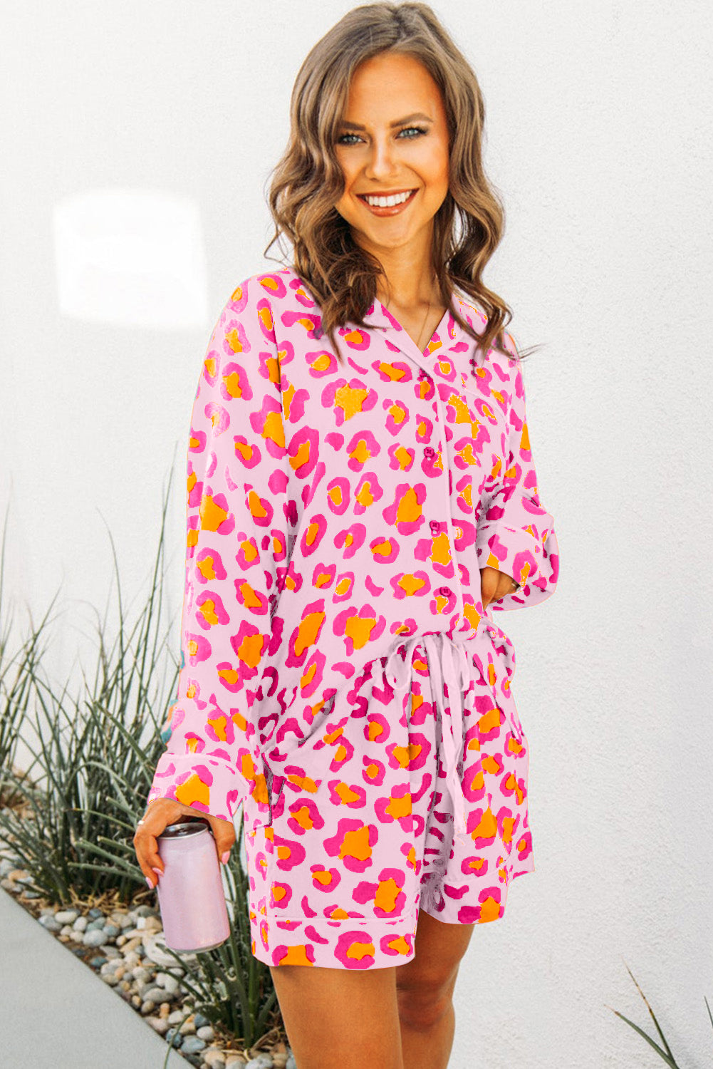 Wild Side Leopard Pajama Set