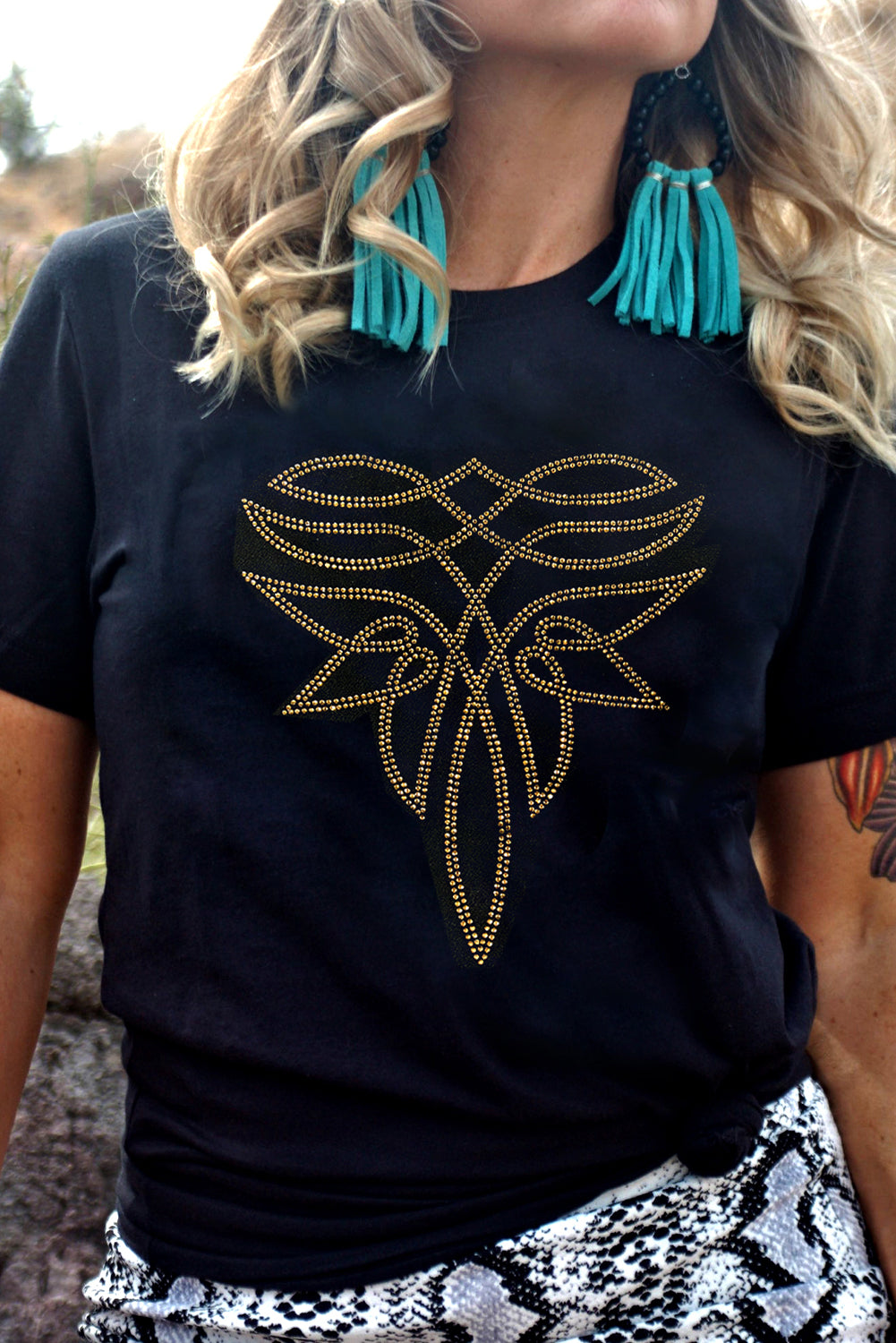 Rhinestone Rodeo Western Graphic Tee