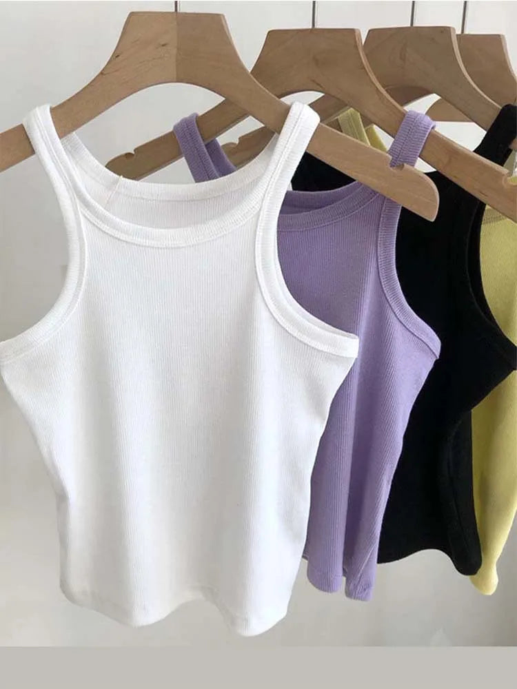 Sexy Cropped Camisole Tank Top