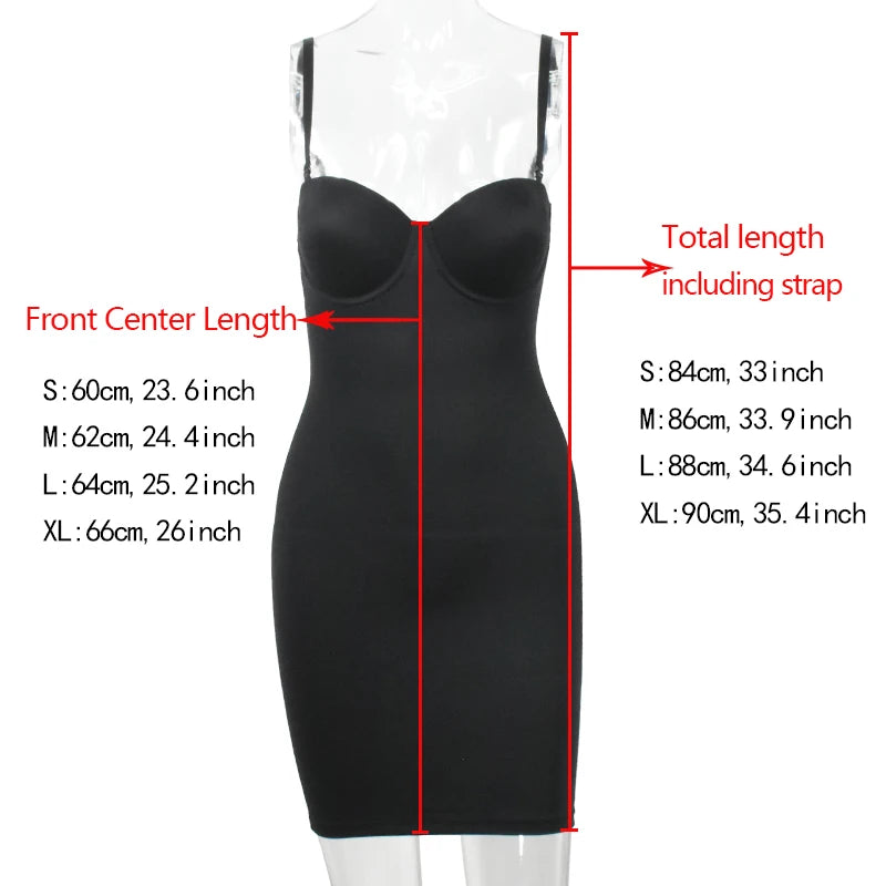 Backless Skinny Strap Bodycon Mini Dress