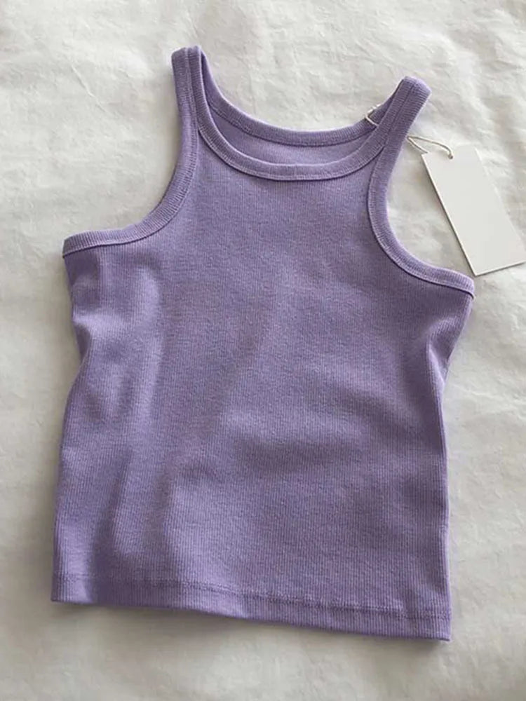 Sexy Cropped Camisole Tank Top
