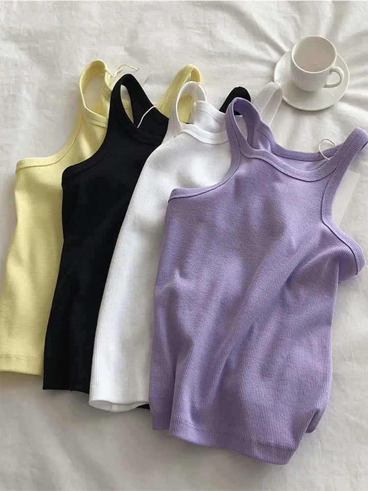 Sexy Cropped Camisole Tank Top