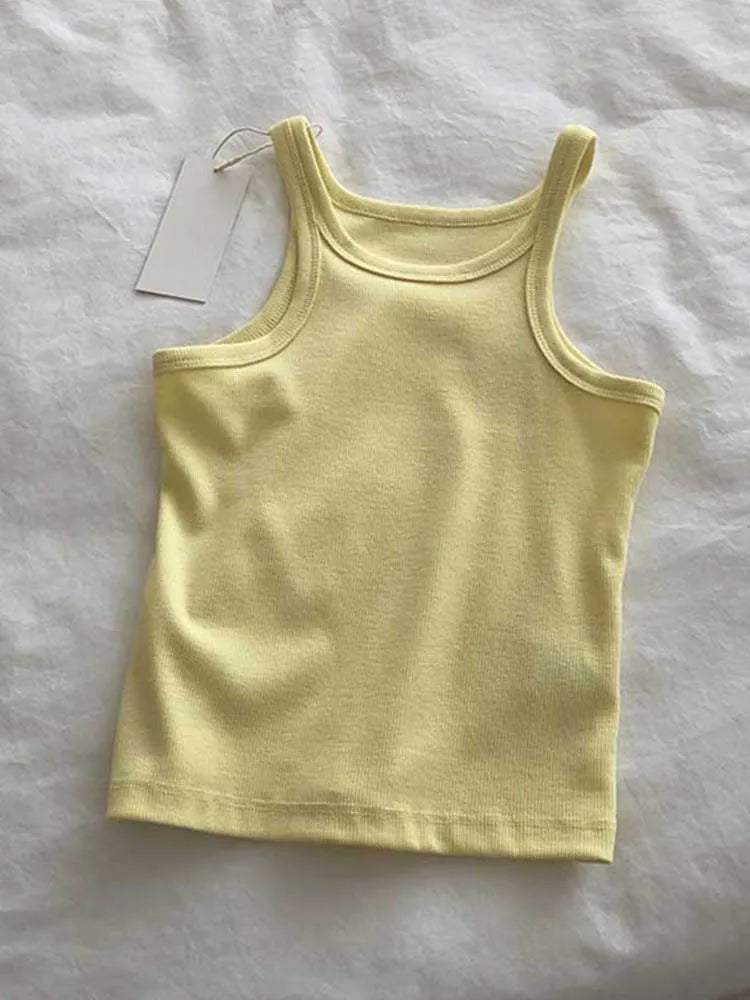 Sexy Cropped Camisole Tank Top