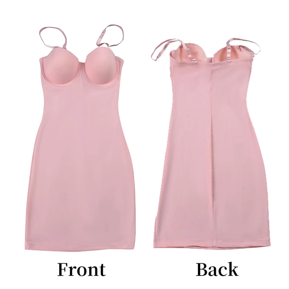 Backless Skinny Strap Bodycon Mini Dress