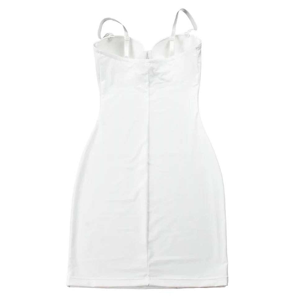 Backless Skinny Strap Bodycon Mini Dress
