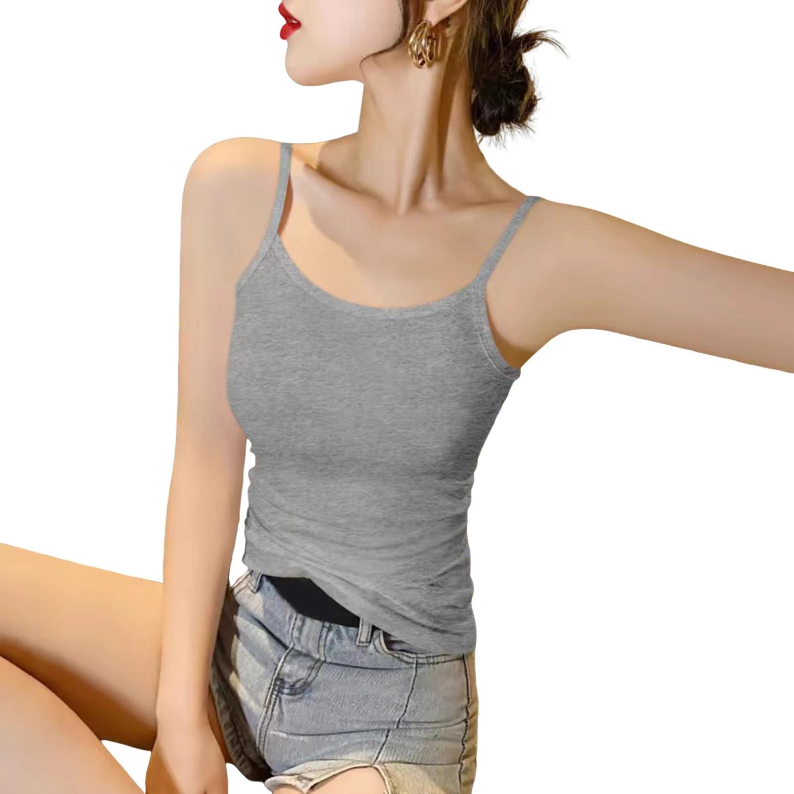 Sleeveless Moisture Wicking Tank Top