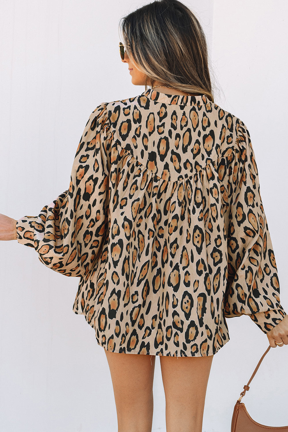 Wild Side Oversized Leopard Shirt