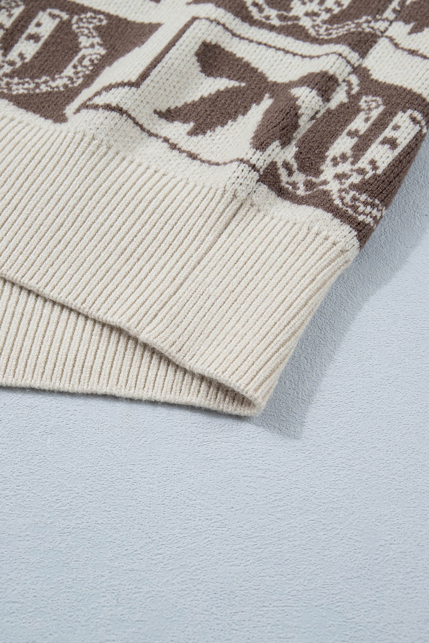 Lucky Bow Western Sweater Vest