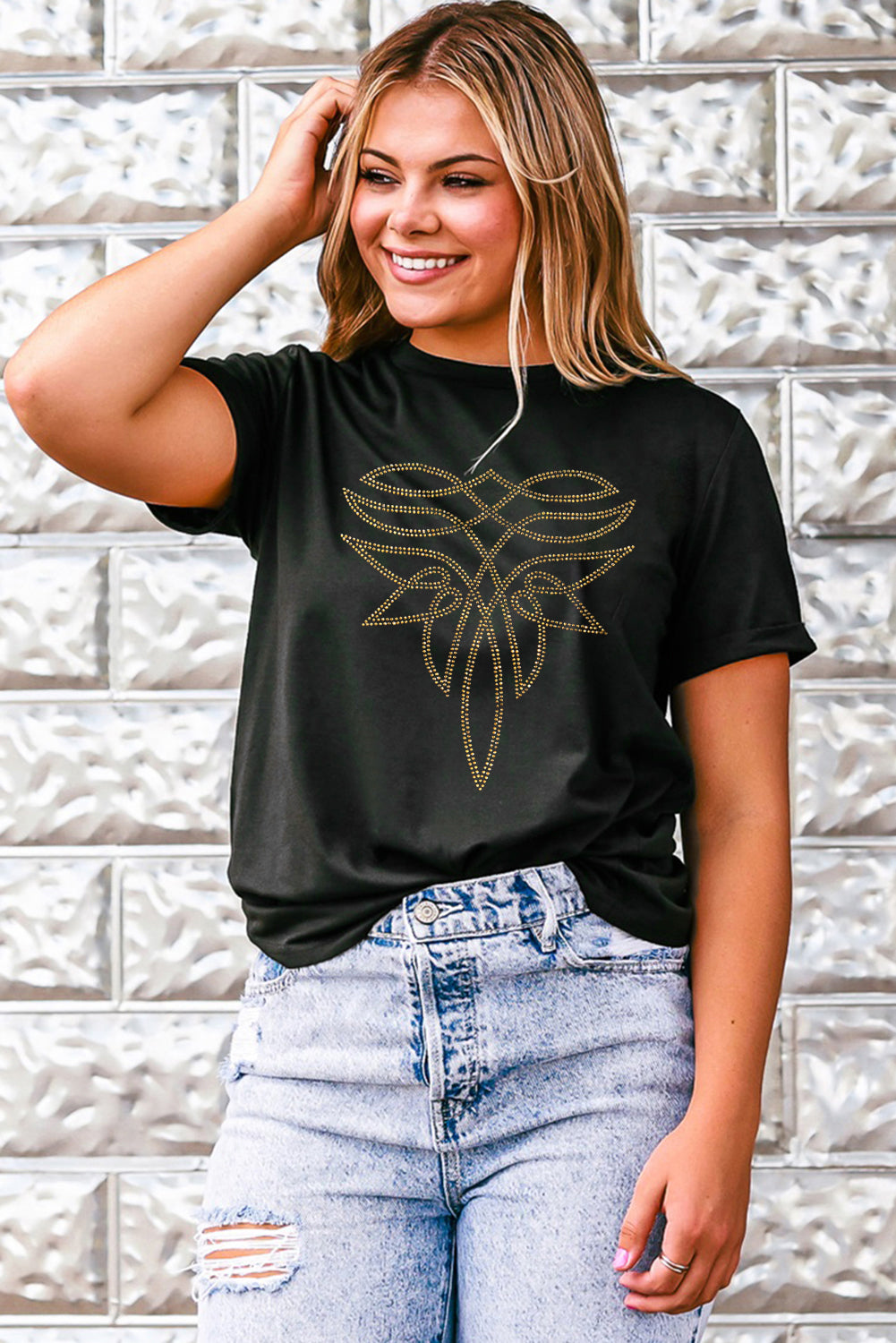 Rhinestone Rodeo Western Graphic Tee