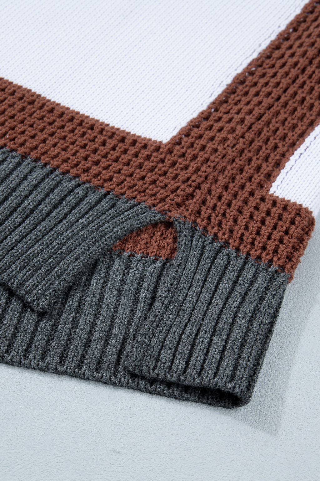 Western Horse Colorblock Sweater Vest