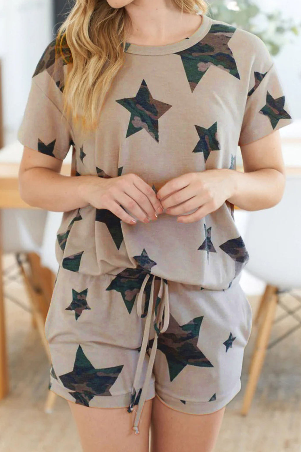 Rebel Camo Star Lounge Set