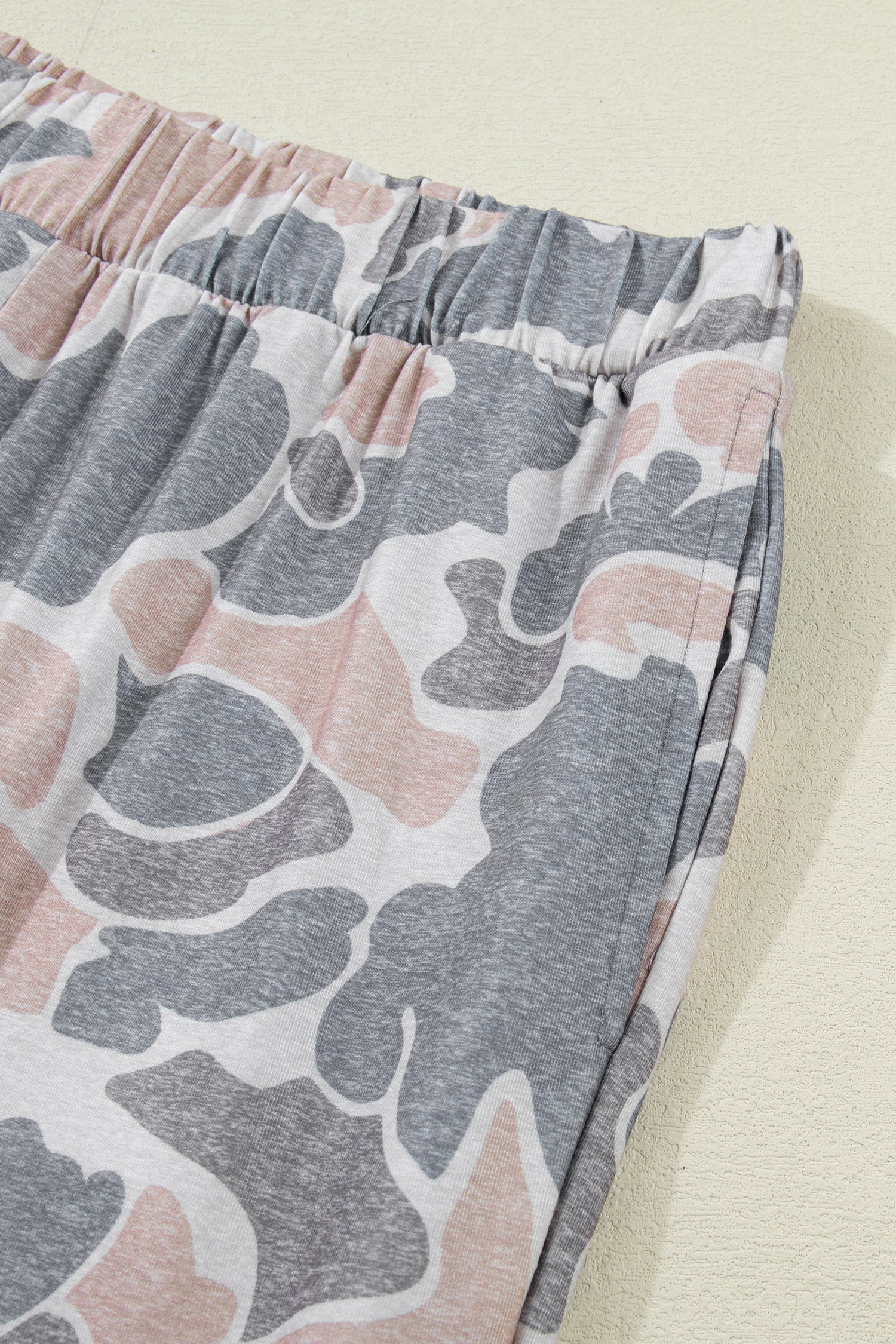 Retro Camo Wide Leg Pant Set