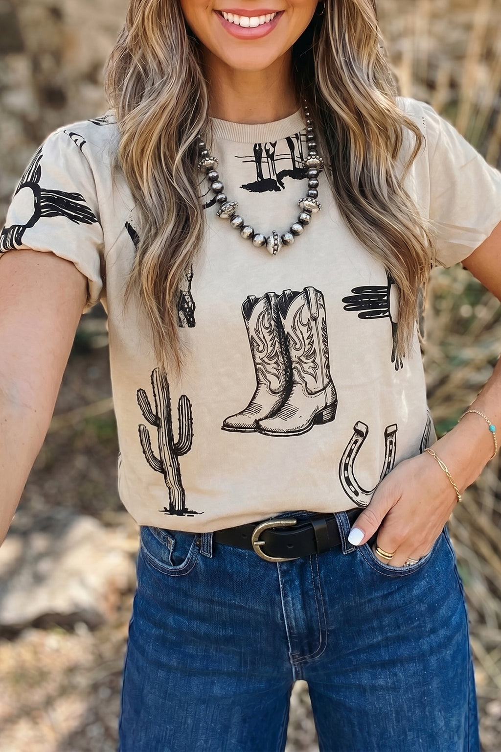 Desert Rodeo Western Graphic Tee