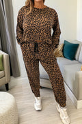 Varsity Wild Leopard Pant Set