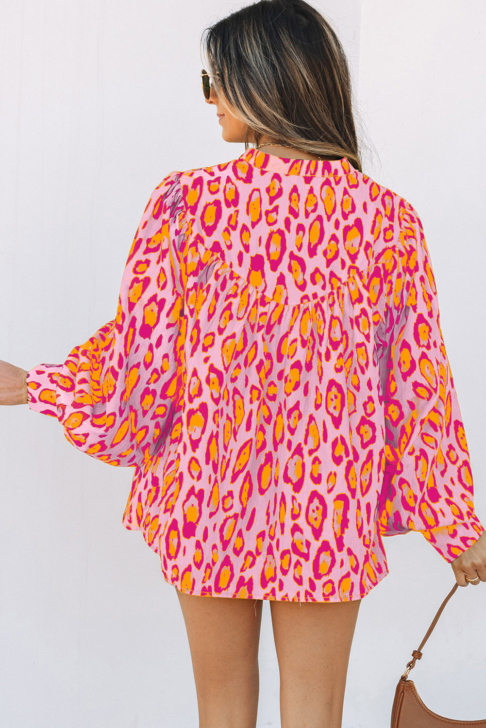 Wild Side Oversized Leopard Shirt