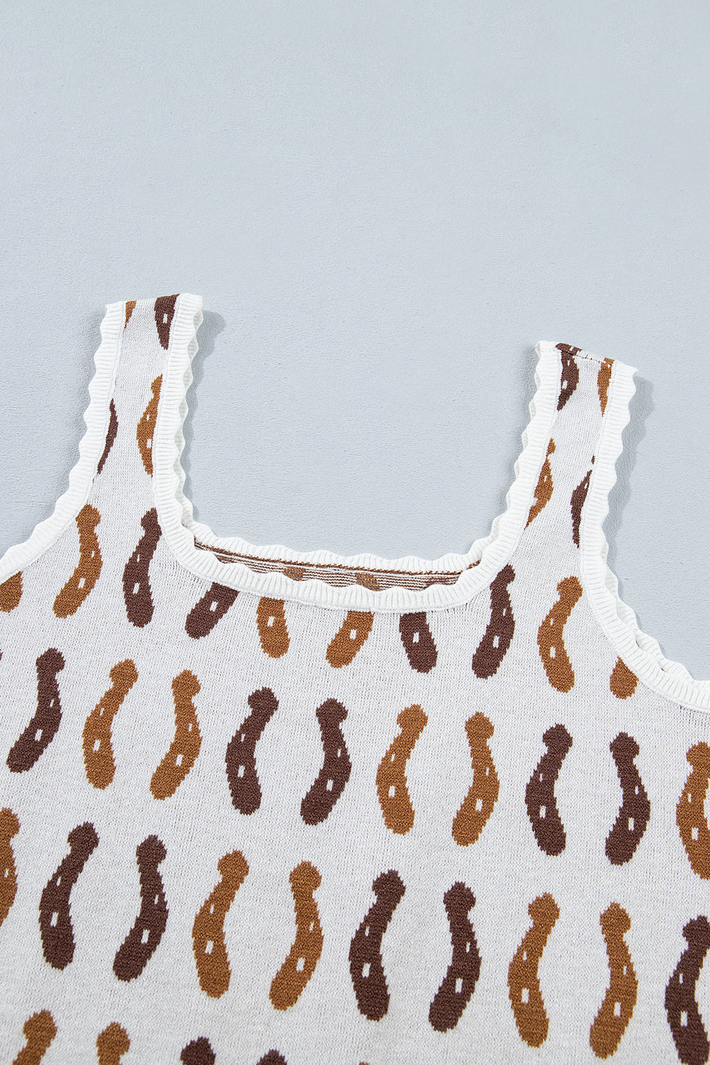 Lucky Horseshoe Western Sweater Vest