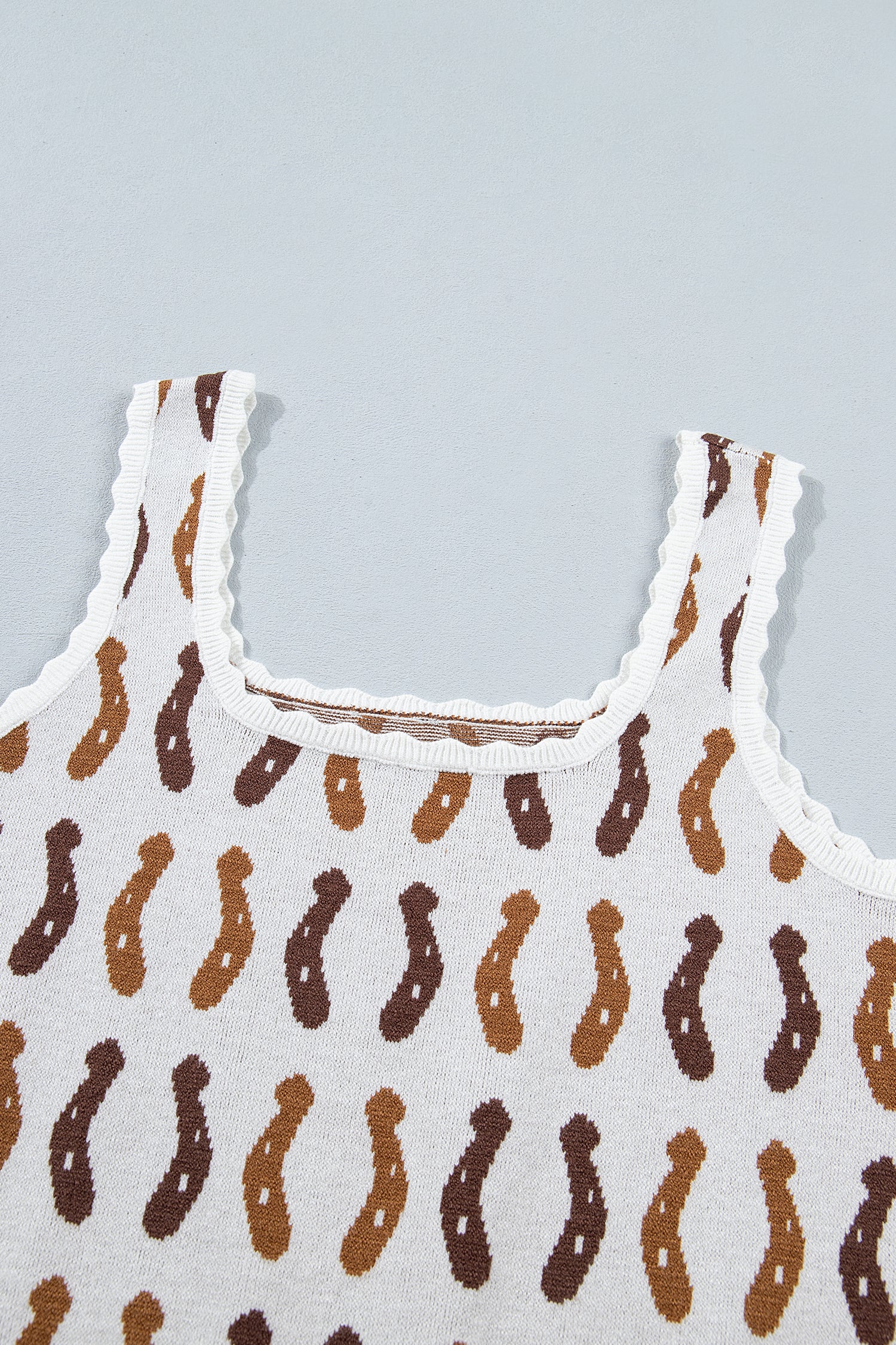 Lucky Horseshoe Western Sweater Vest