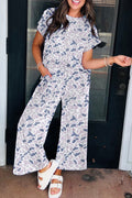 Rebel Camo Wide Leg Pant Set