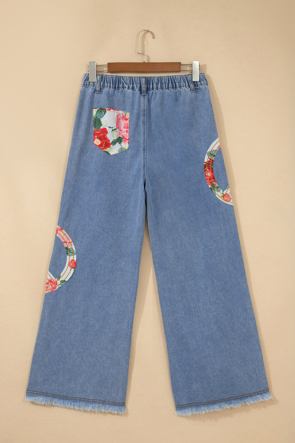 Flower Power Wide Leg Jeans